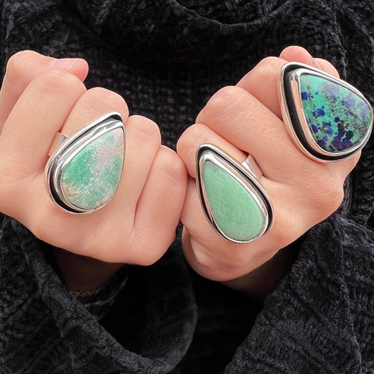 Anillo Escudo Variscita