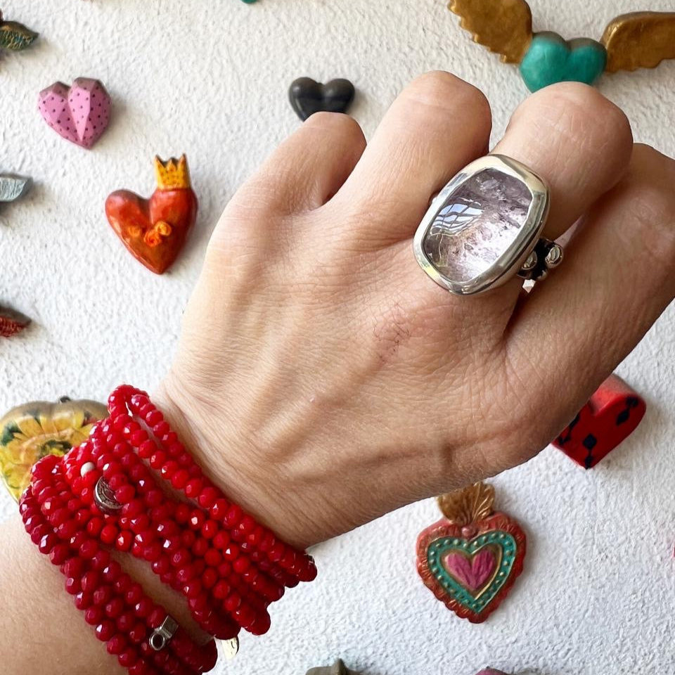 Anillo Rockero con piedra