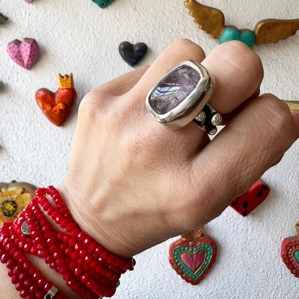 Anillo Rockero con piedra