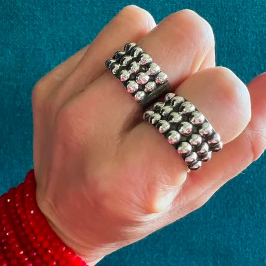 Anillo Cintillo Rockero