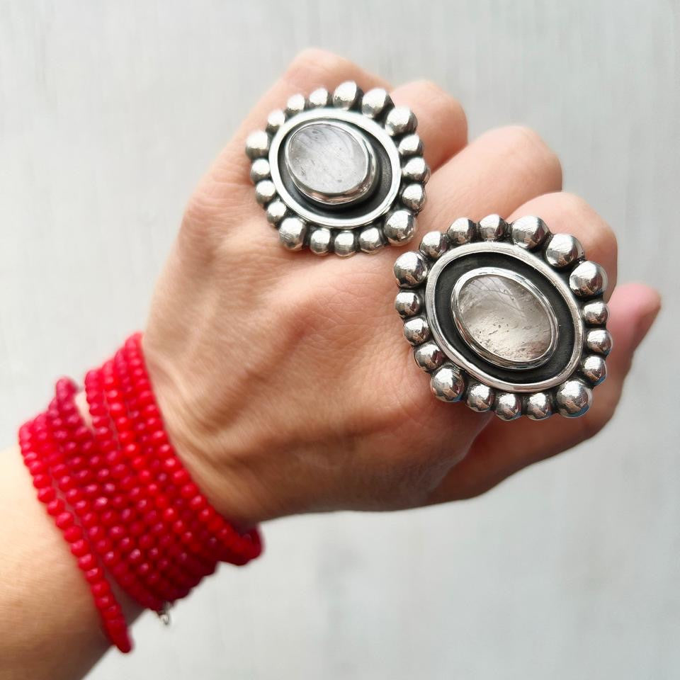 Anillo Ojo Protector, Cuarzo