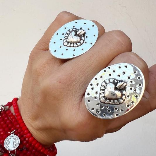 Anillo Corazón Mexicano
