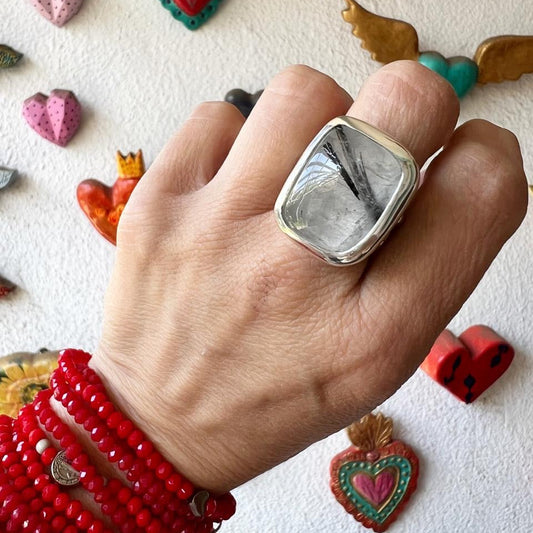 Anillo Rockero con piedra