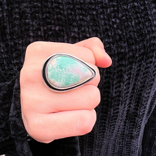 Anillo Escudo Variscita