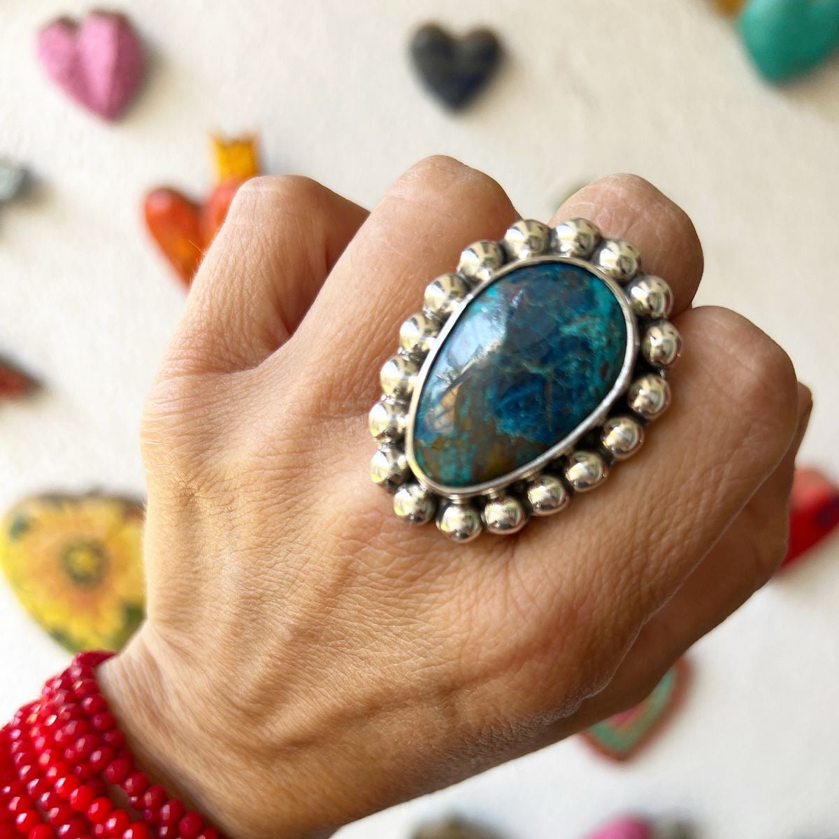 Anillo Flor Shattuckita