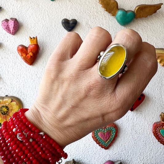 Anillo Rockero con piedra