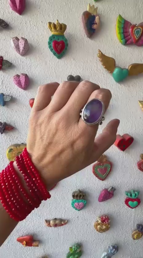 Anillo Rockero Amatista